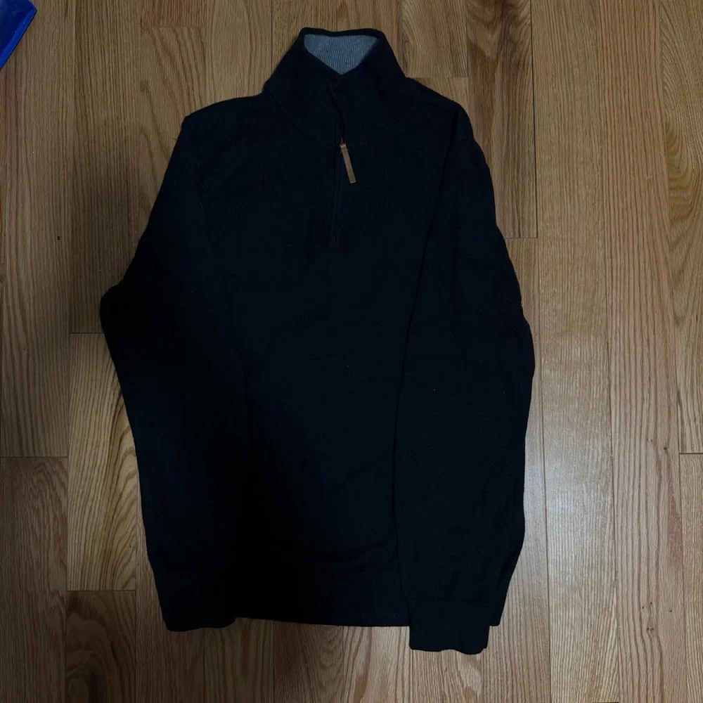 J crew men’s half zip sweater
